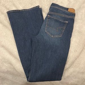 New American Eagle kick boot cut jeans size 10